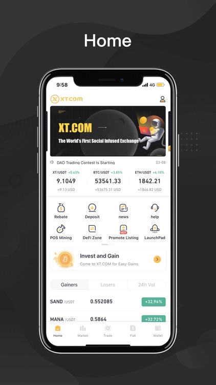 XT.COM - Buy & sell Bitcoin