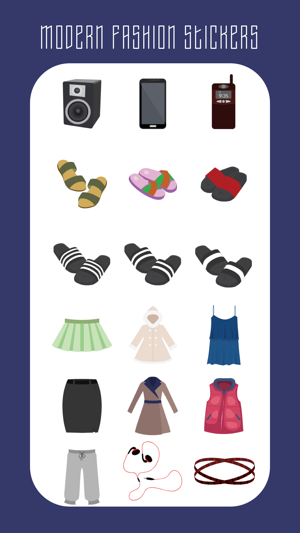 Modern Fashion Stickers(圖2)-速報App