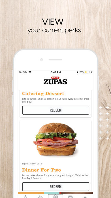 Café Zupas Catering screenshot 4