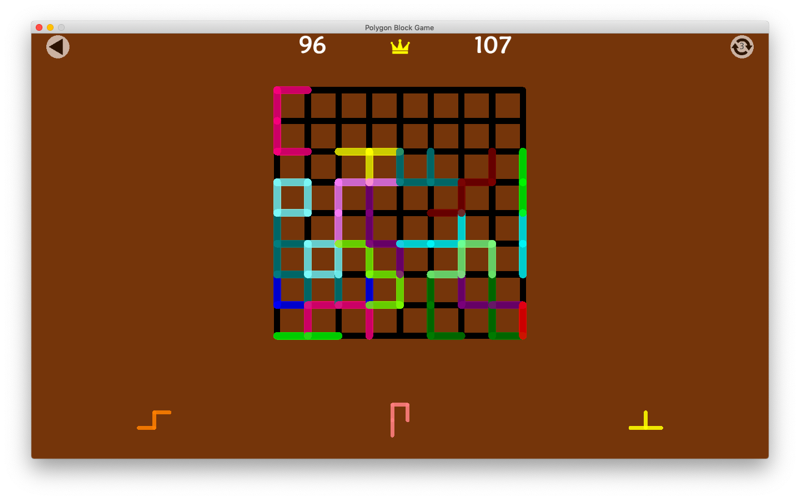 Polygon Block Game screenshot 2
