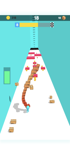 Human Run Stack: Blocks Tower