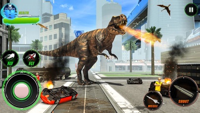 Wild Dino Robot Transform Game screenshot 3