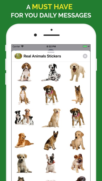 Real Animals Emoji Stickers screenshot 4