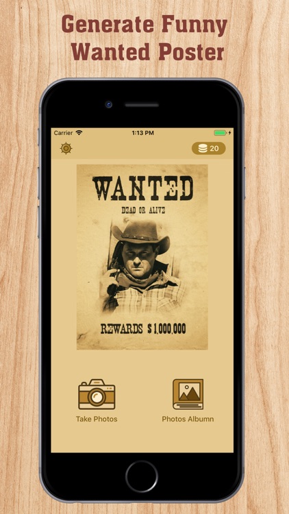 Get Wanted Poster Edit for Fun