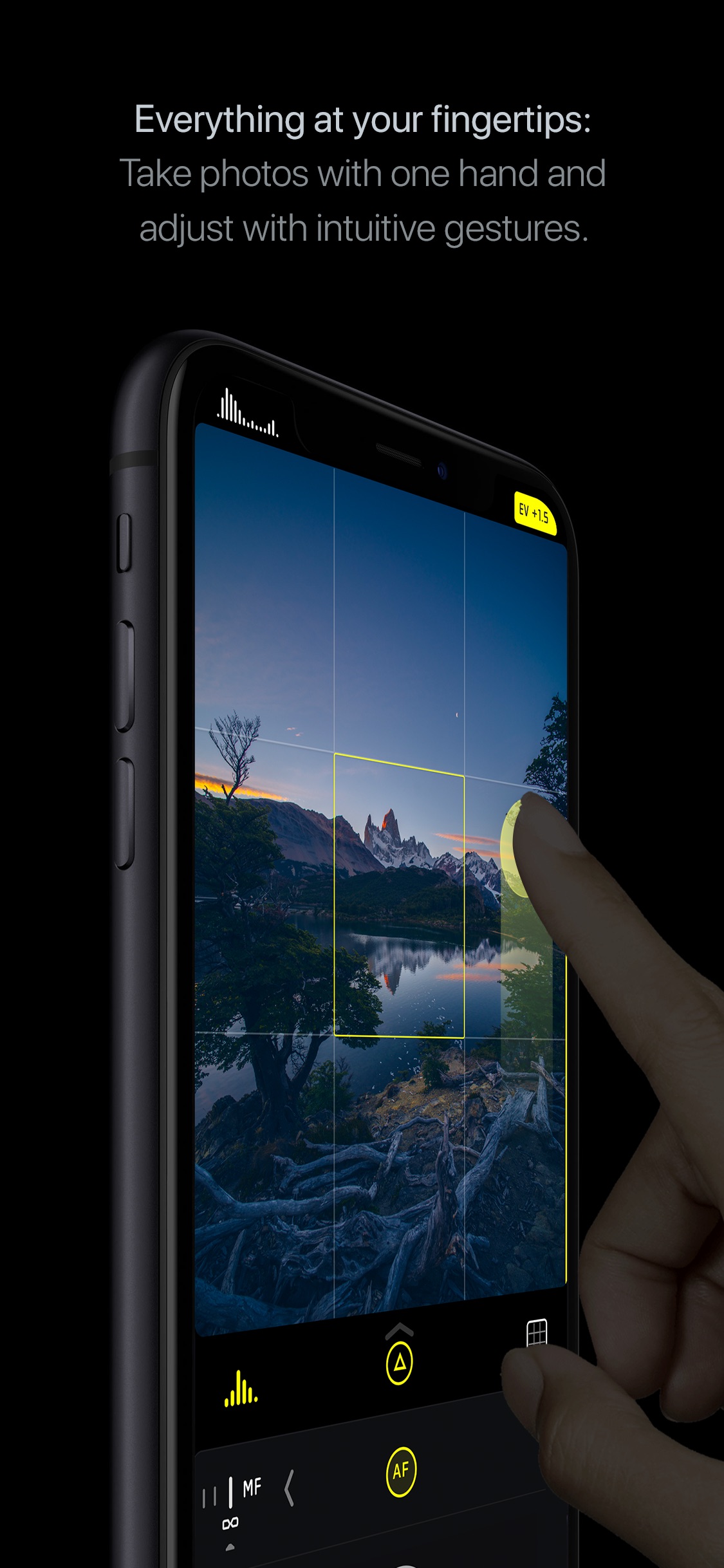 Screenshot do app Halide Mark II - Pro Camera