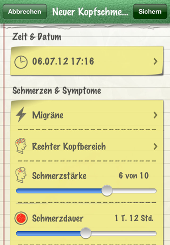 HeadacheDiary - Lite screenshot 3