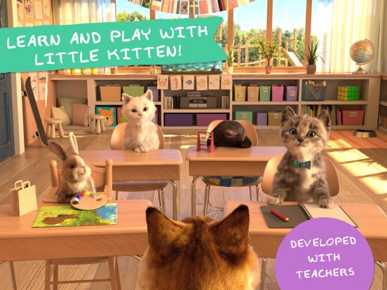 Little Kitten School & Friends screenshot 2