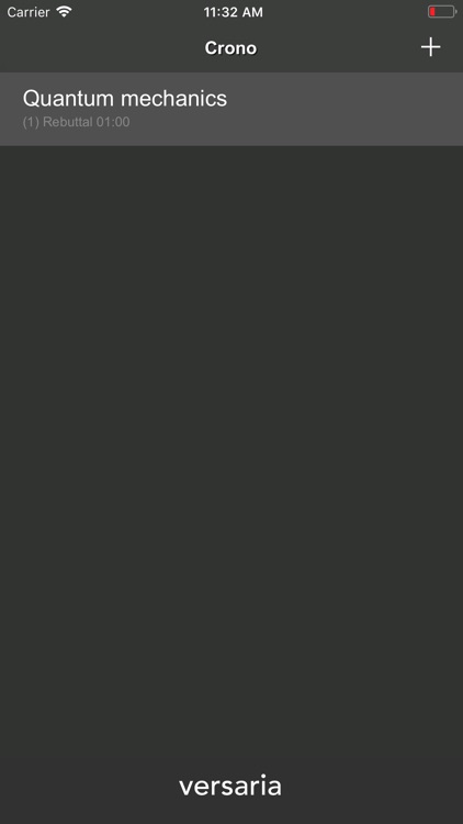 Crono: stopwatch for debates