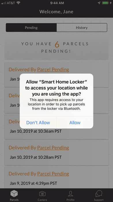 Smart Home Locker screenshot 4
