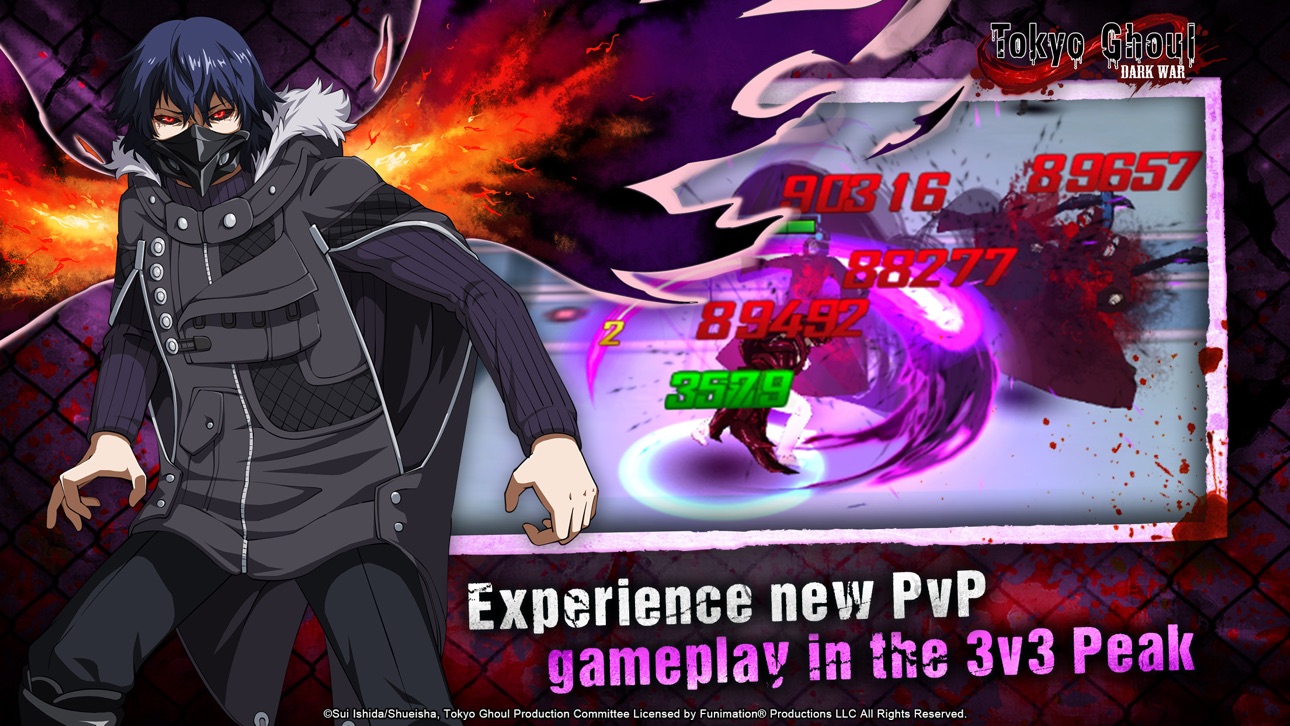 Tokyo Ghoul: Dark War - Free Hack screenshot 5 - iOS game interface