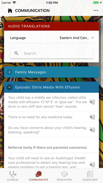 Otitis Media Guidelines screenshot 3