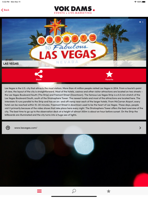 Screenshot #6 pour Guide Las Vegas