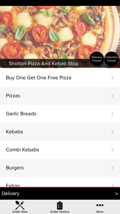 Shotton Pizza And Kebab Stop.