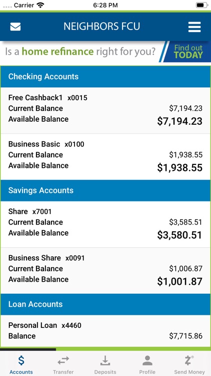 Neighbors FCU Mobile Banking