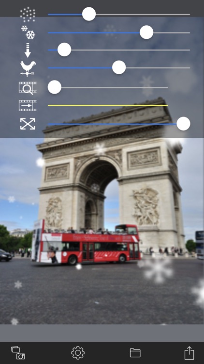 Snow Effect Video