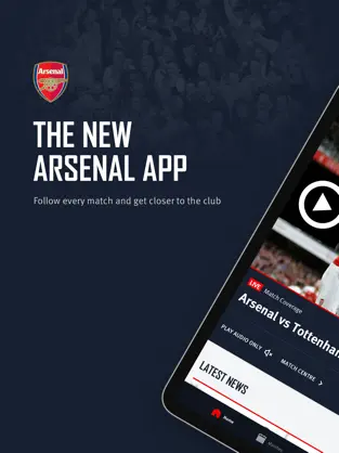 Screenshot 1 Arsenal Official App iphone