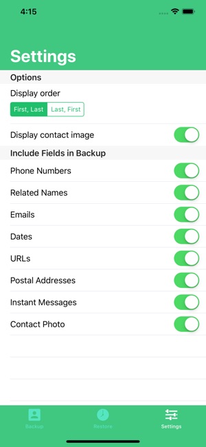 Contacts Backup Utility(圖7)-速報App