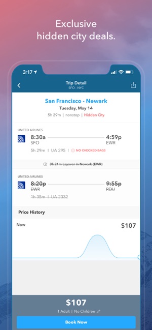 Skiplagged — Flights & Hotels(圖4)-速報App