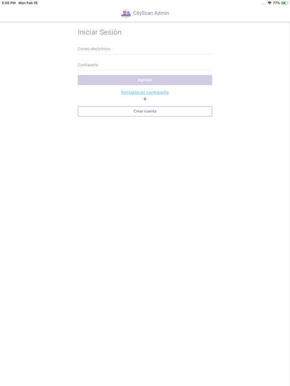 CityScan Admin image #1