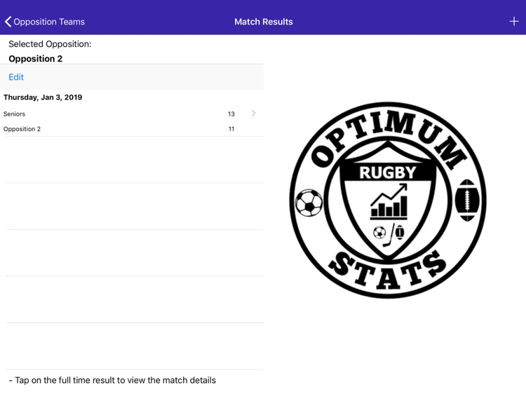 Rugby Statistics