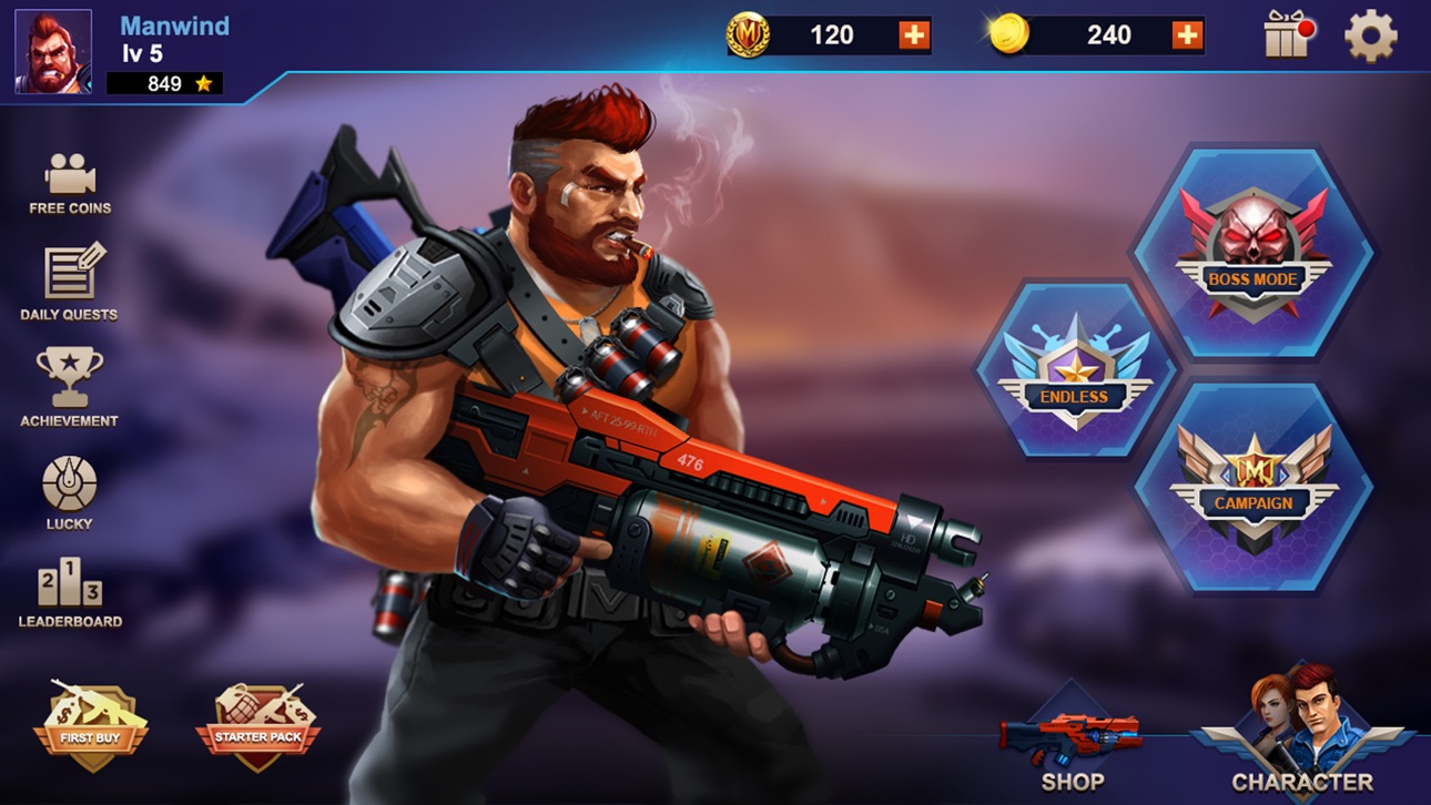 Metal Squad: Shooting Game - Free Hack screenshot 5 - iOS game interface
