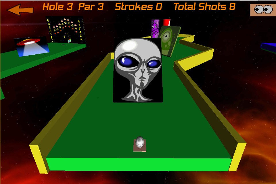 Crazy Golf in Space Pro screenshot 4