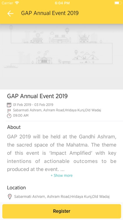 GAP EVENT