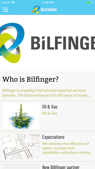 How to cancel & delete Bilfinger Billboard from iphone & ipad 2