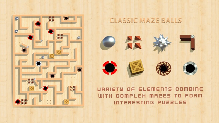 Classic Maze Balls screenshot-4