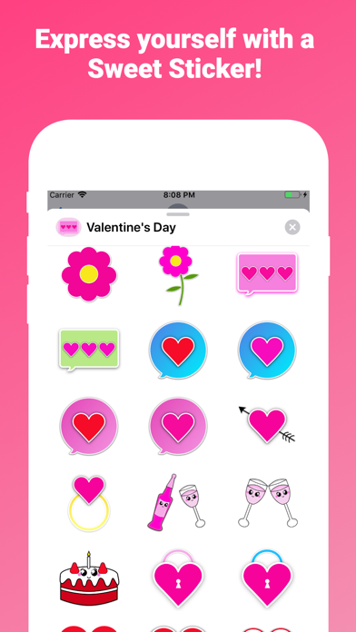 Valentine’s Day Stickers screenshot 2