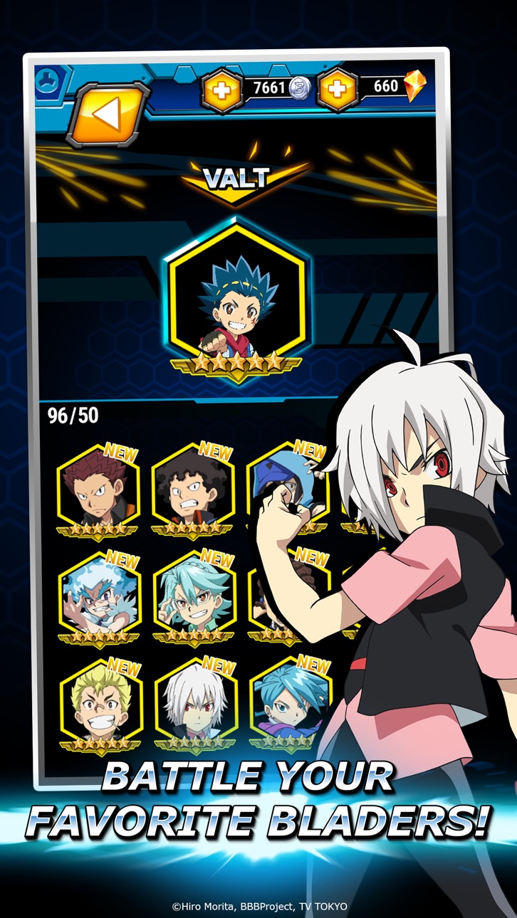 Beyblade Burst Rivals Hack screenshot 4 - iOS game interface