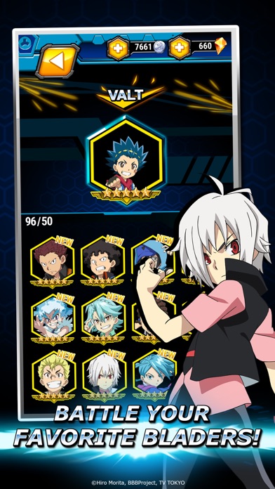 Beyblade Burst Rivals Hack screenshot 4 - game app interface