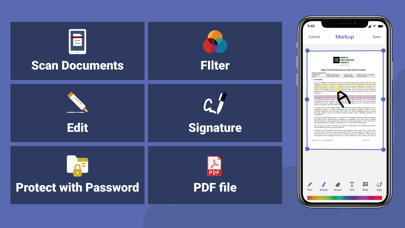 How to cancel & delete Scan Document - Export to PDF from iphone & ipad 1