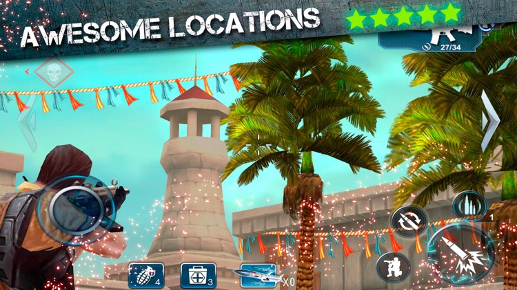 War Gears - 3D Sniper Shooter screenshot-5