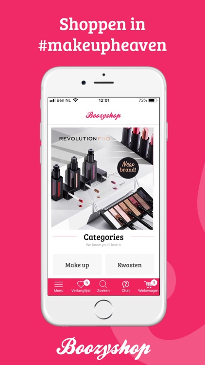 Boozyshop - dé make up app
