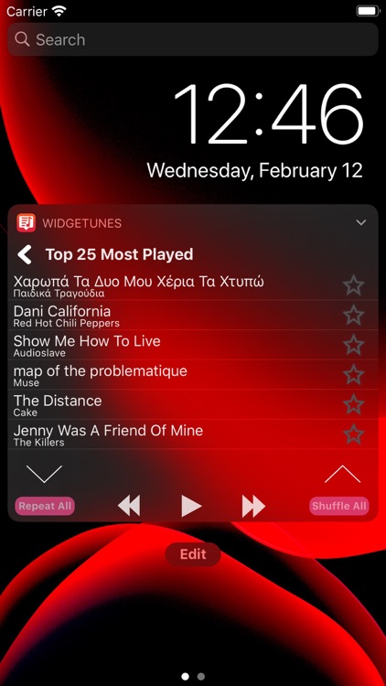 WidgeTunes - The Music Widget screenshot-3