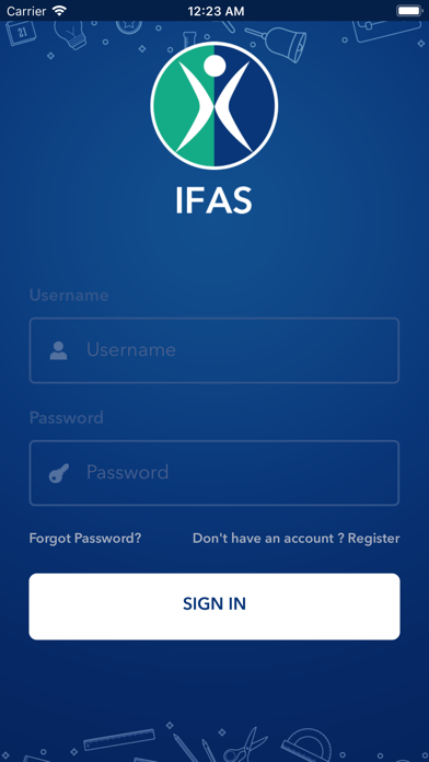 IFAS screenshot 2