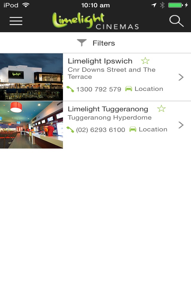 Limelight Cinemas screenshot 2