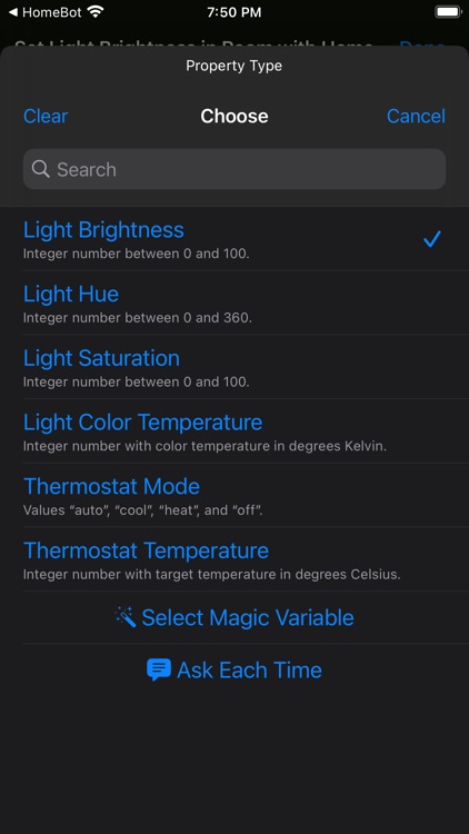 HomeBot for Shortcuts screenshot-9
