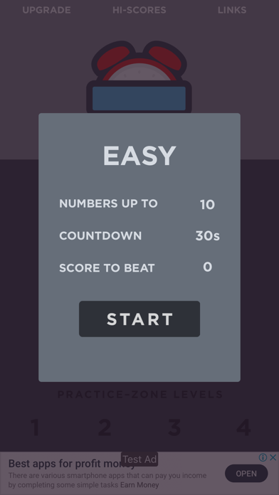 Tick Tock Subtraction LITE screenshot 2