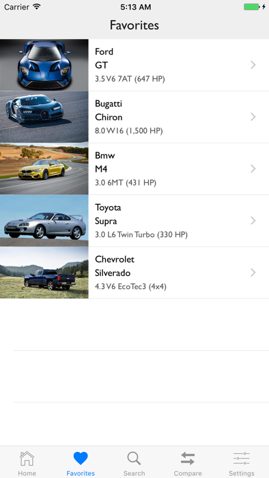 Car Specs Pro screenshot1