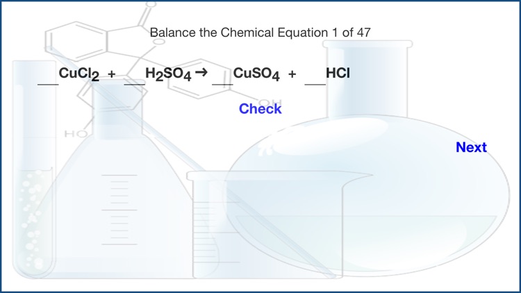 Balance The Chemical Equation