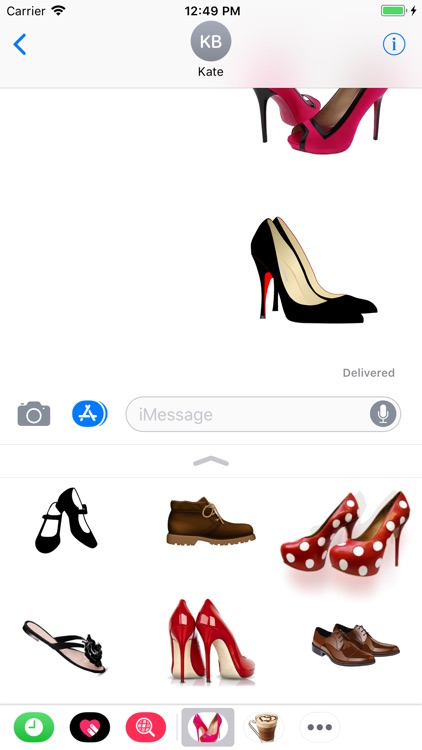 Shoes Set Stickers screenshot-3