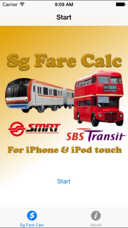 Sg Fare Calc