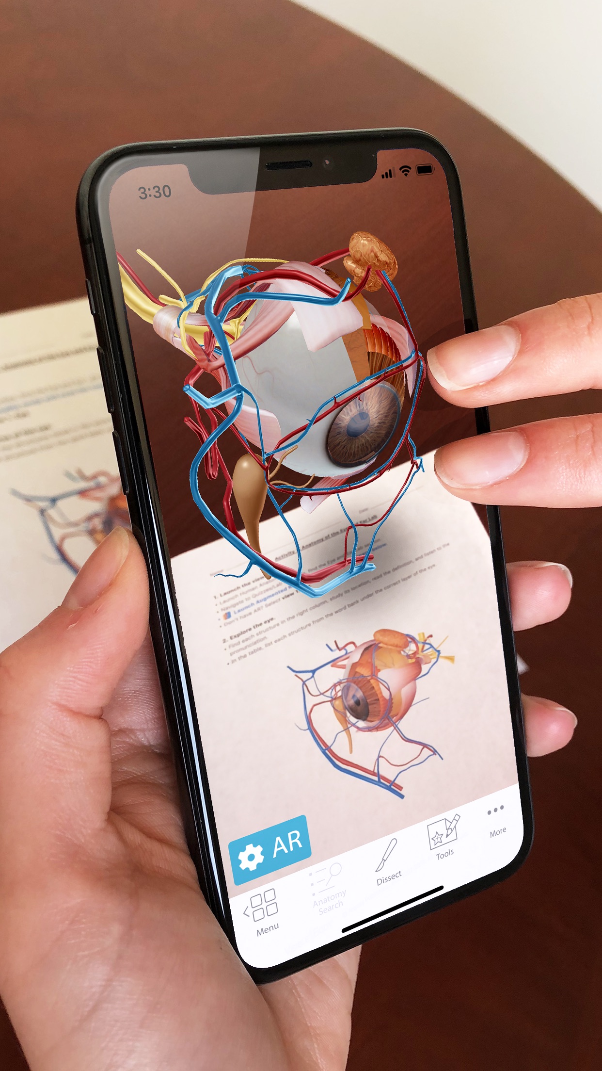Screenshot do app Human Anatomy Atlas 2021