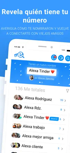 Screenshot 2 Me: identifica llamadas y spam iphone
