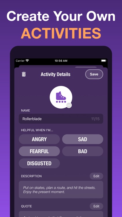 Self Harm Tracker + Counter screenshot-7