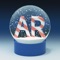 photoglobeAR uses augmented reality (AR) to build your very own magical snowglobe whenever you need a little cheer
