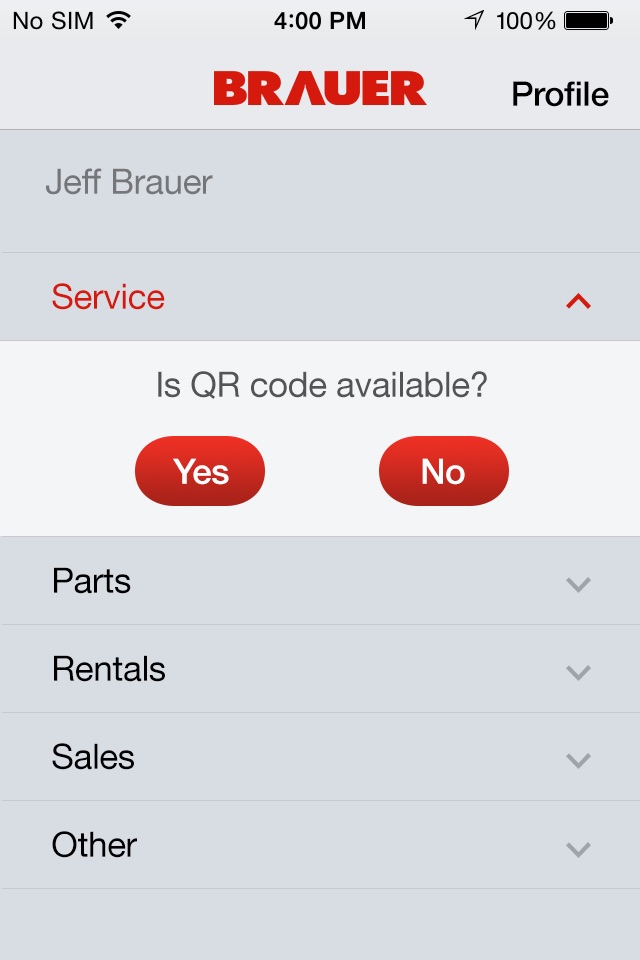 Brauer Service Call Assistant screenshot 2