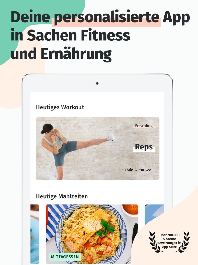 8fit Fitness Ernahrungsplan Im App Store